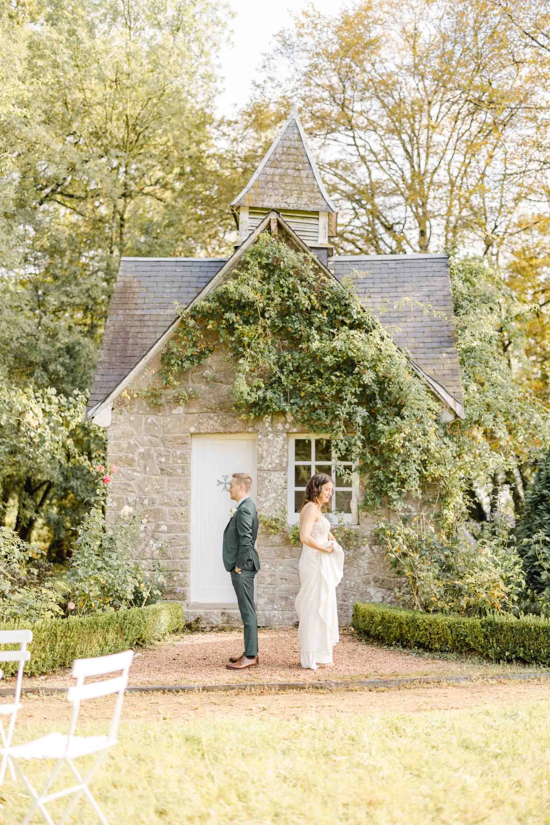 arbuste chalet jardin domaine ferme